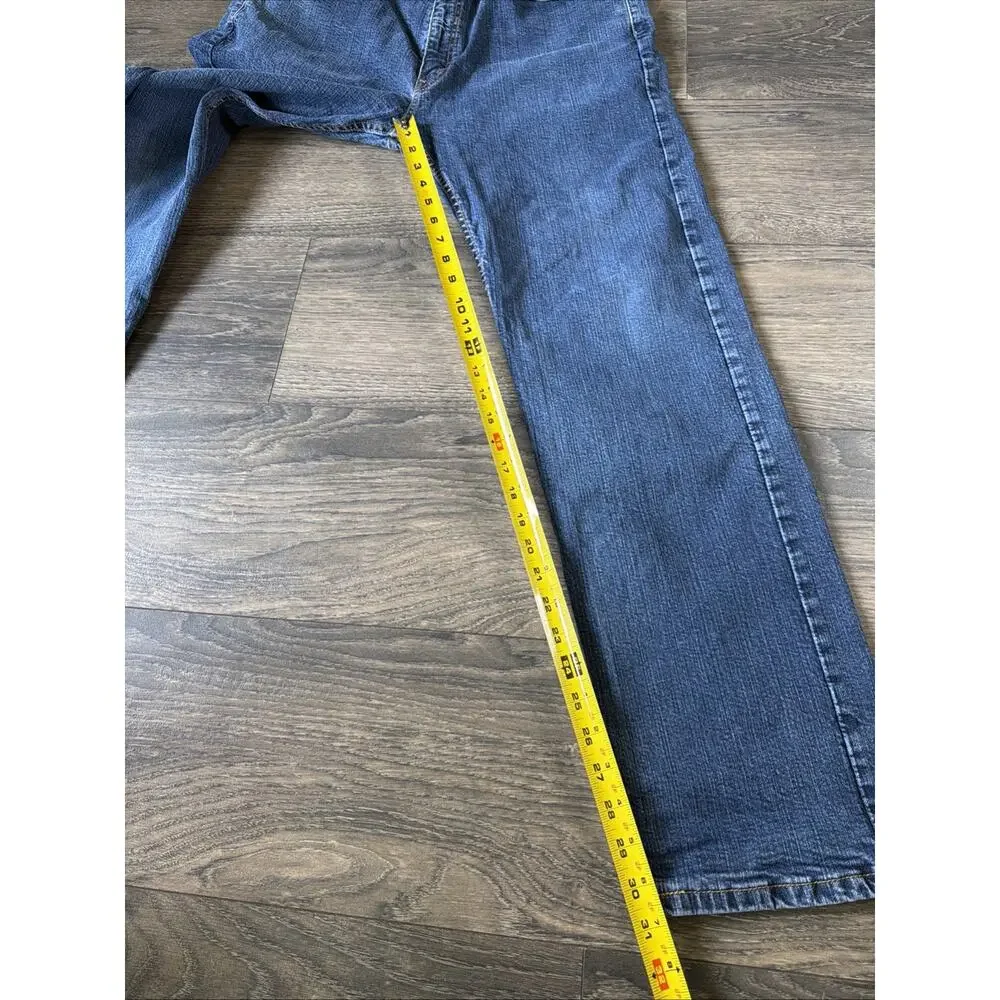 Vintage Levi's 505 Straight Leg Jeans Men's 36x32 Blue Denim Americana Western